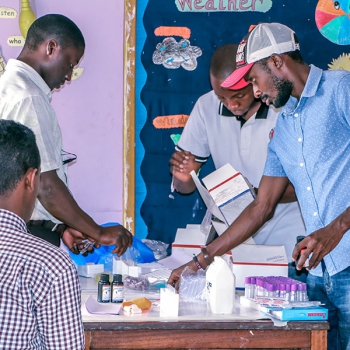 CIU students’ community service through Uganda Sickle Cell Rescue Foundation